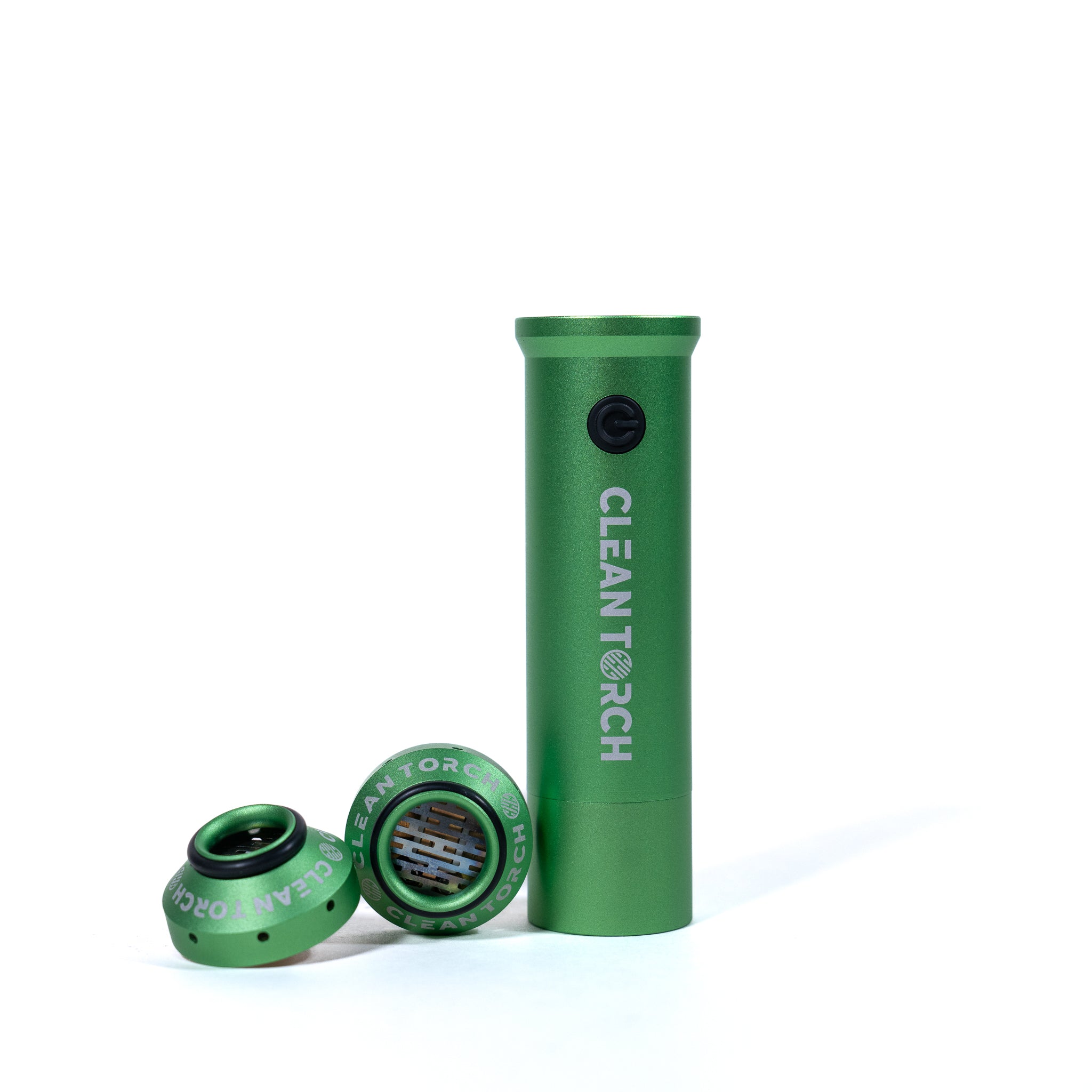 Green 'Clean Torch' product on a white background