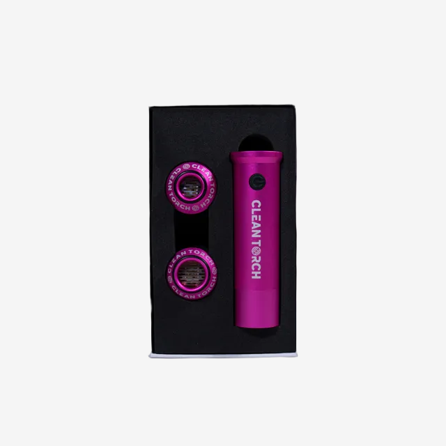 Pink Clean Torch in a black box