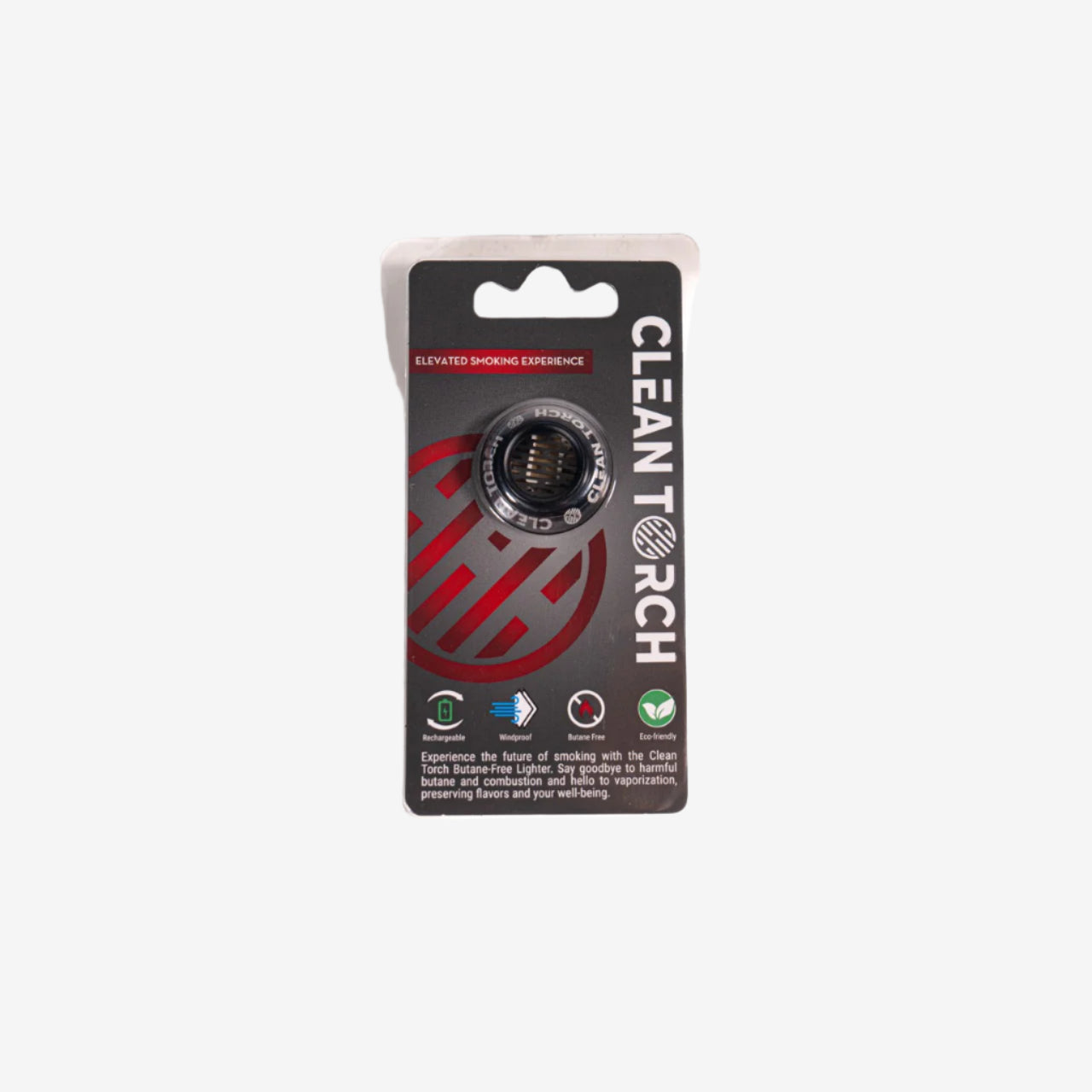 Clean Torch Single Head 18 millimeter in Black